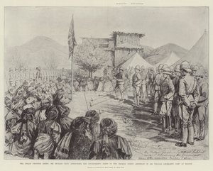 Indian Frontier Rising, Sir Richard Udny, Hükümetin Şartlarını Sir William Lockhart